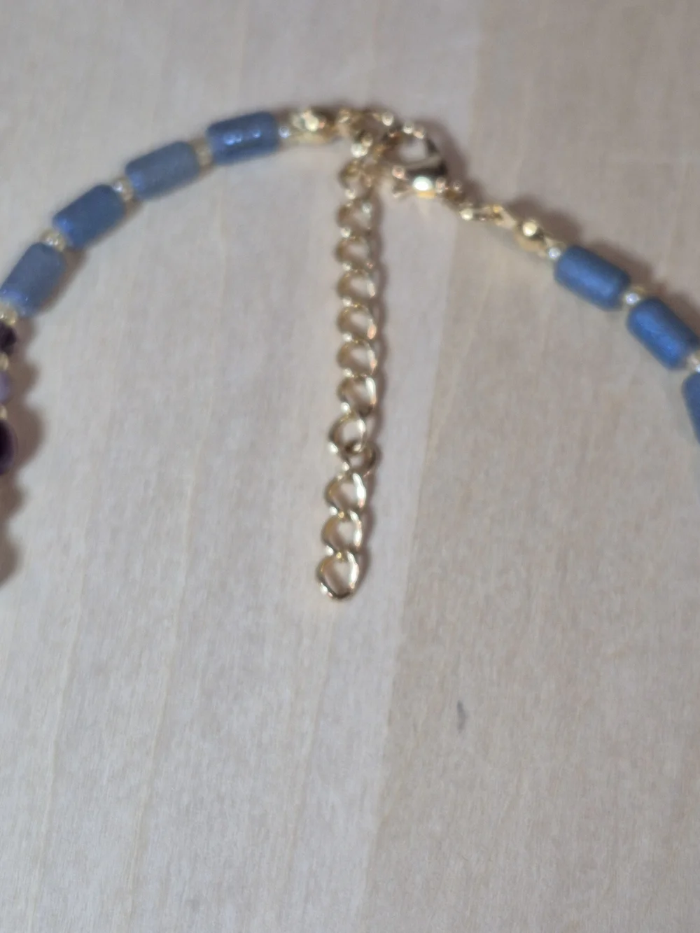 💜💙NEW💜💙 BEAUTIFUL!! Freshwater Pearl & Natural Stone & Glass Beads Necklace